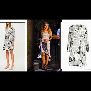 NYC Newspaper Print dress